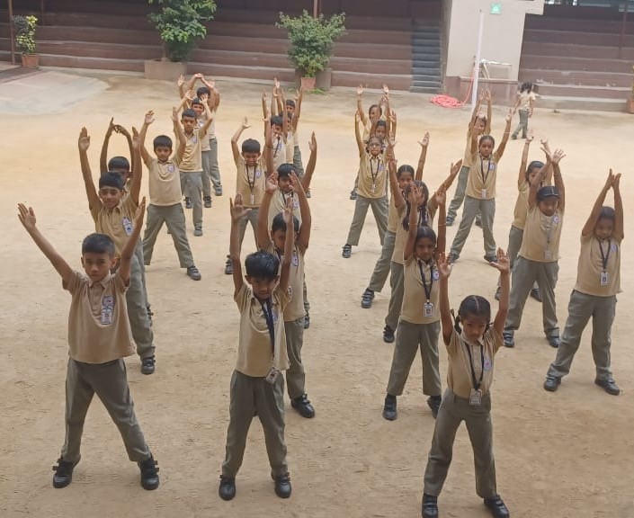 VVS Gandhi Centenary School educational activity snapshot