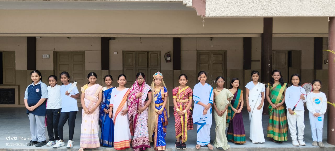 VVS Gandhi Centenary School students during school event