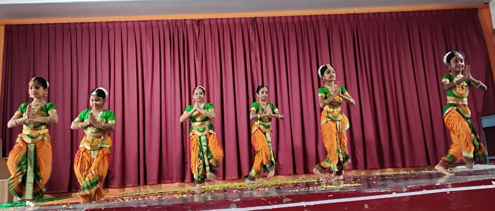 VVS Gandhi Centenary School student group photo